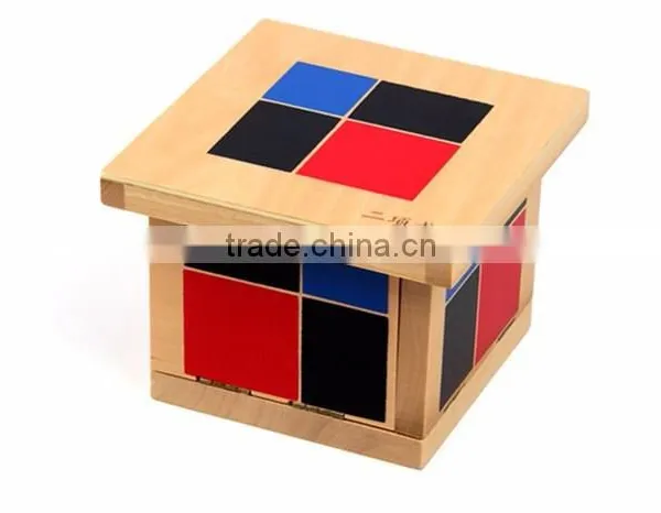Baby Toy Montessori Algebraic Binomial Cube Early Childhood Education Preschool Training Math Kids Toys photo-6