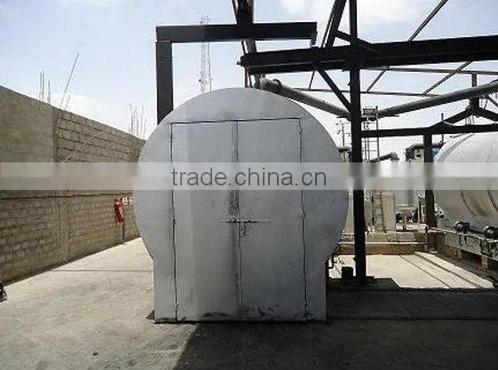Low Investment High Profit Full Open Door Batch Type Waste Tyre to Fuel Oil Pyrolysis Plant With CE and ISO photo-4