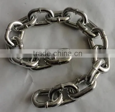 Galvanized Link Chain Din766 Din5685 Link Chain Factory photo-3