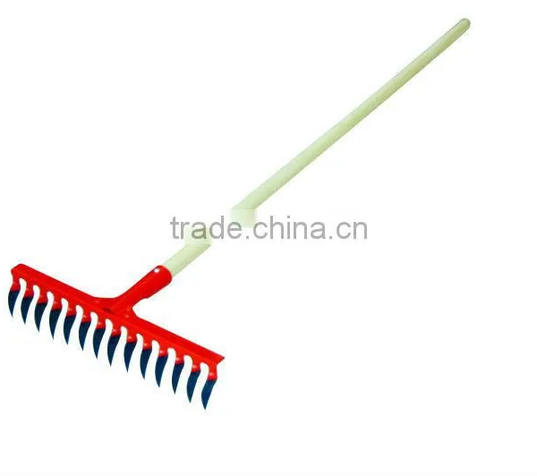 LR002 FIBREGLASS HANDLE RAKE photo-3