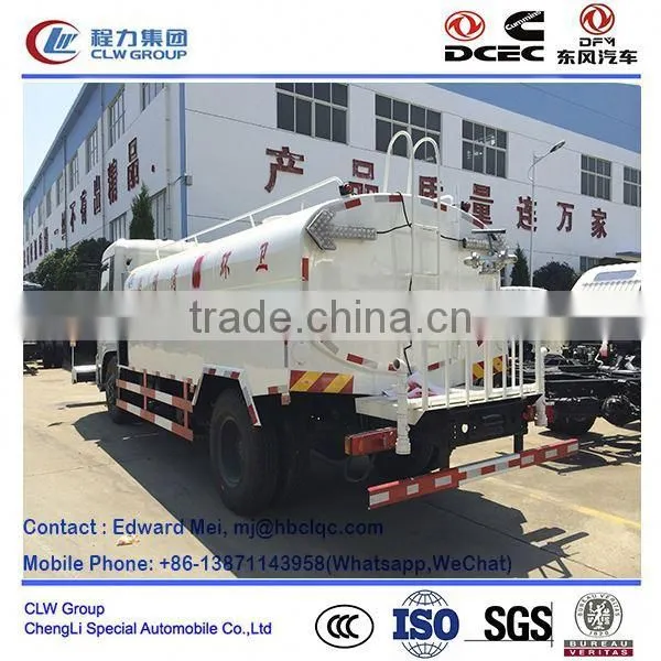 Dongfeng 4*2 4*4 Type 180 Hp~210 hp 8 Ton Street Sweeper Truck photo-3