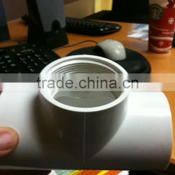 DIN8074 UPVC Fittings Tee, Elbow, Socket for Water or Drain Supply photo-5