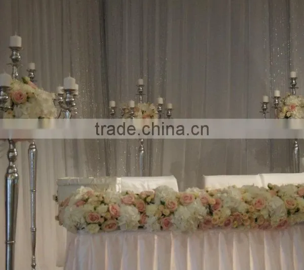 Wedding Floor Candelabra With Crystal Ball 7 Light For Church Wedding Decoration photo-4