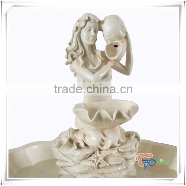 Resin Indoor Lady Water Fountains photo-2