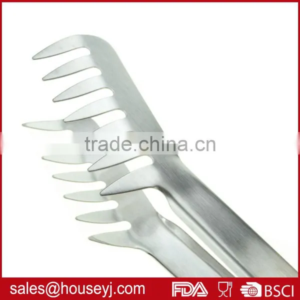 High Quality Stainless Steel Spaghetti Tongs Food Tongs Bread Tongs photo-4