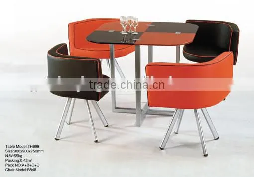 Newest Design for Dining Room Furniure Design Dining Table TH698 photo-2