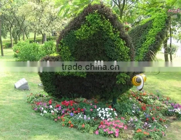 Green Decoration Wire Animals, Moss Topiary Garden Decoration, Artificial Moss Topiary Animals photo-5
