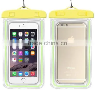 Waterproof Phone Bag Strong Sealing Fluorescent Bag photo-2