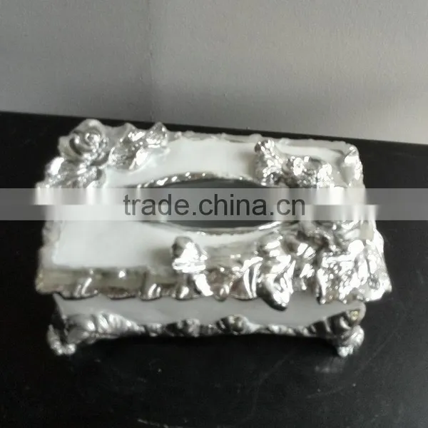 Polyresin Tissue Box photo-6