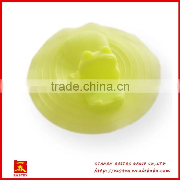 Cute Hippo Design Silica Gel Deodorant Cover for Floor Drain photo-3