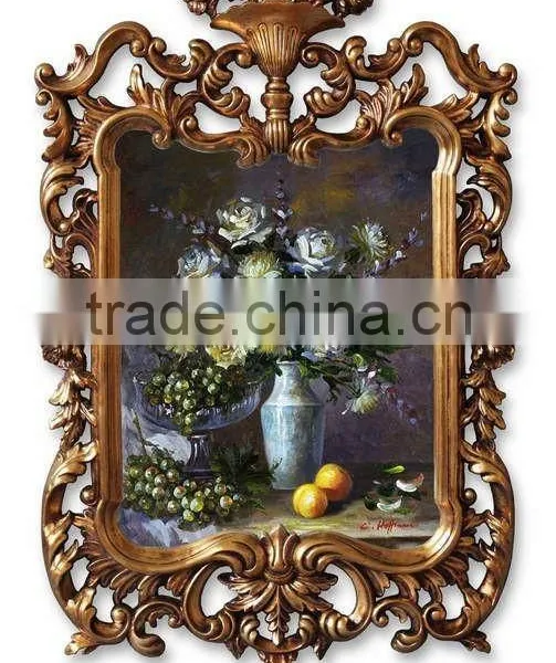 FA-132G-01 Vintage Waterproof Frame Oil Paintings for Home&hotel Decoration photo-4