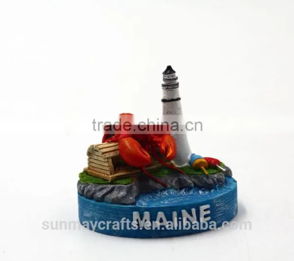 Wholesale Custom Resin 3d MAINE Souvenir Building Model for Sale photo-2