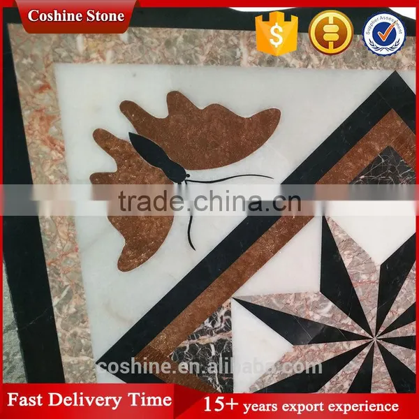 Chocolate Brown Butterfly Marble Pattern Suitable for Interior photo-3