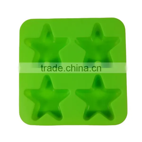 4 Cup Five Star Shaped Decorative Cake Pans photo-3