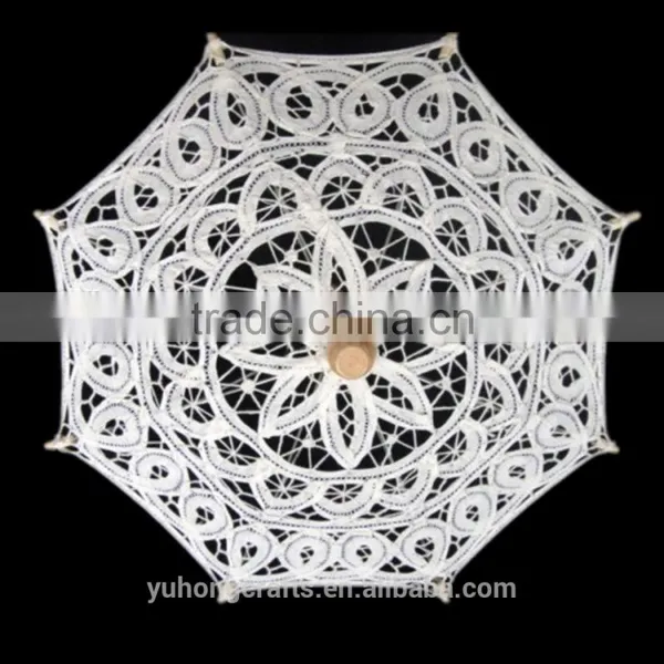 Lace Parasol Craft Umbrella for Decorative photo-2