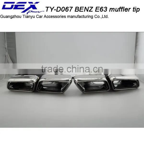 AUTO PARTS GUANGZHOU RIGHT PRICE HIGH QUALITY BEN Z AMG E63 EXHAUST MUFFLER TIP photo-3