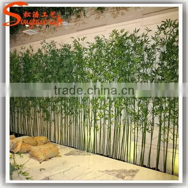 Artificial Wholesale Bamboo Price Cut off Bamboo Tree Green Bamboo Plants photo-6