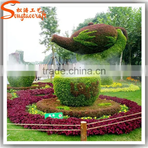 Garden Decoration Plastic Animal Garden Decoration Topiary Sculpture Artificial Topiary Plant photo-3