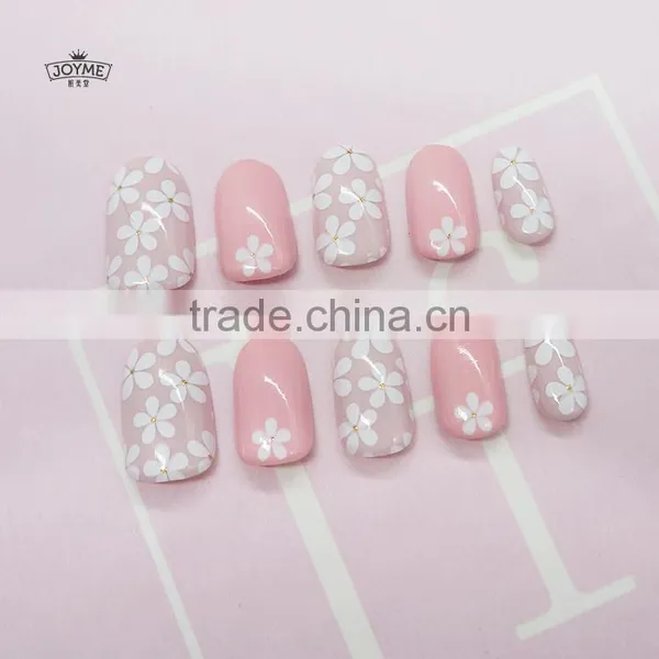 NEWAIR 2017 New Style Printed Flower Artificial Fingernails for Adults photo-3
