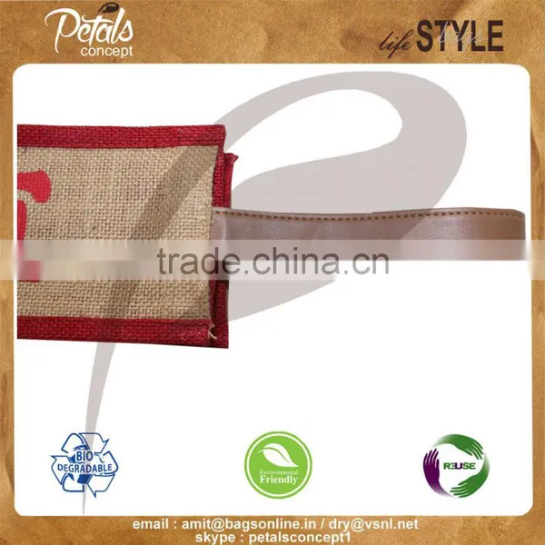 One Bottle Wine Bag With PU Handle photo-6