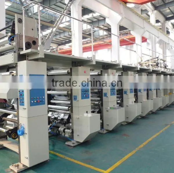 KYJG Series Computer Control High Speed Plastic Film 8 Color Rotogravure Printing Machine Price photo-2