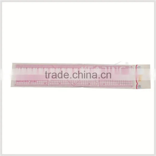 Kearing Brand Sandwich Line Printing 20cm&8" 1.2mm Thick Sewing Garment Painting Grading Ruler #B-56 photo-2