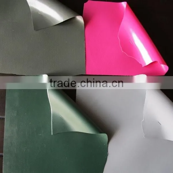 Stock Lots of B Grade Pvc Coated Tarpaulin Fabric for Tent and Cover Used photo-3