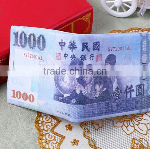 Wholesale Banknotes Shaped Dollar and Euro Funny Style Wallet photo-6