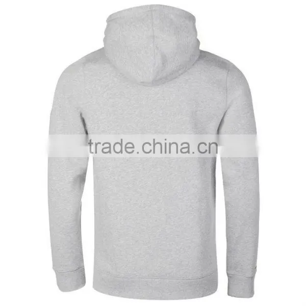 Kangaroo Pocket Customized Wholesale Plain Black Hoodie photo-5