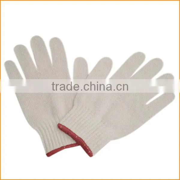 Cheap 800g Rough Yarn Hands Protection Cotton Safety Gloves photo-3