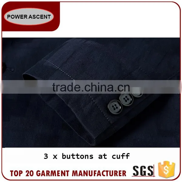 Hot Sale Oem Men Fashion Checked 2 Button Suits Jacket Blazer Suit For Men photo-4
