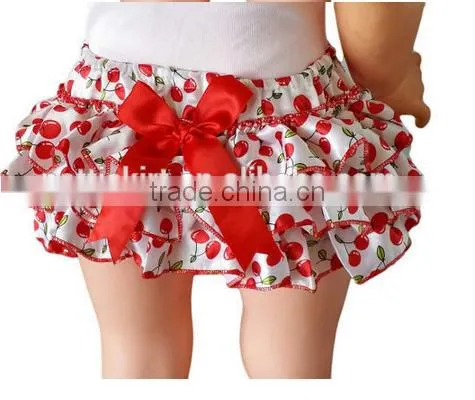 Cute Baby Bloomers Floral Ruffled Summer Underwear Bloomers photo-5