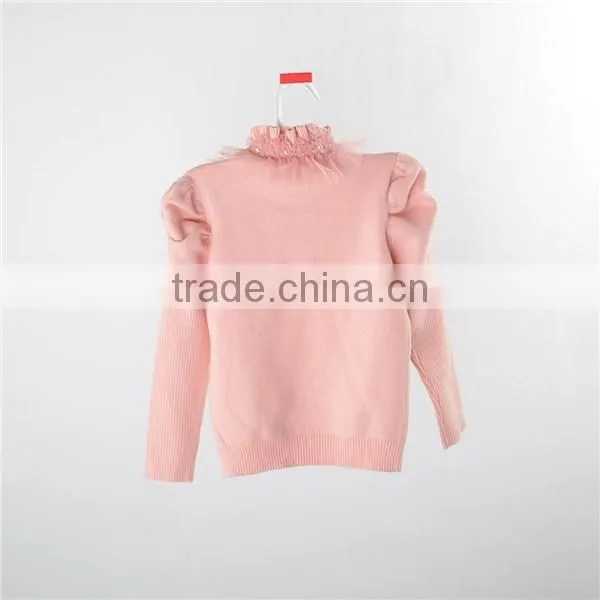 100% Cotton Models Sweater for Girls Children Clothing photo-2