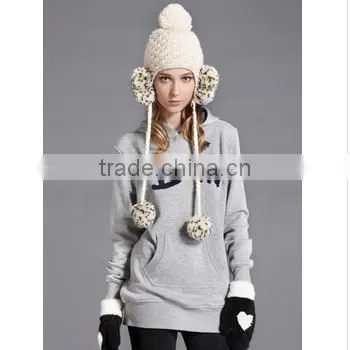 Hot Selling Women Fashion Design Tall Hoodies Wholesale photo-3
