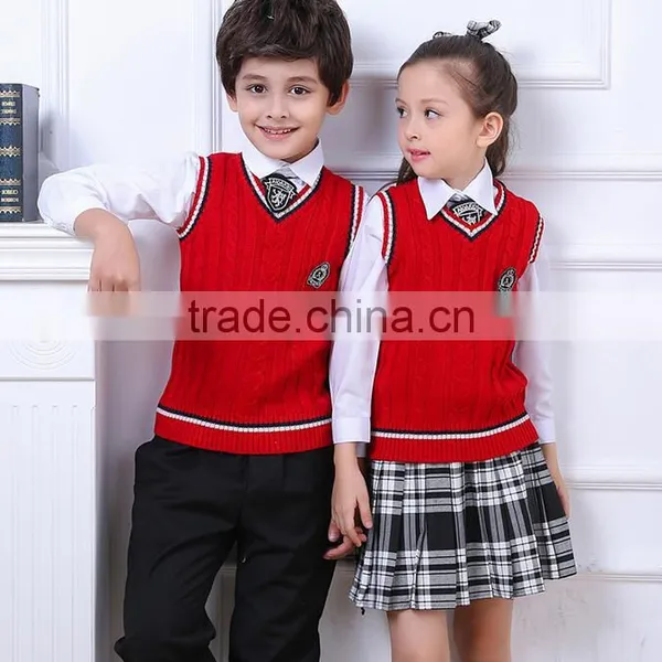 Custom Cheap Nice Design Cool School Uniforms School Clothes for Kids on Sale photo-5