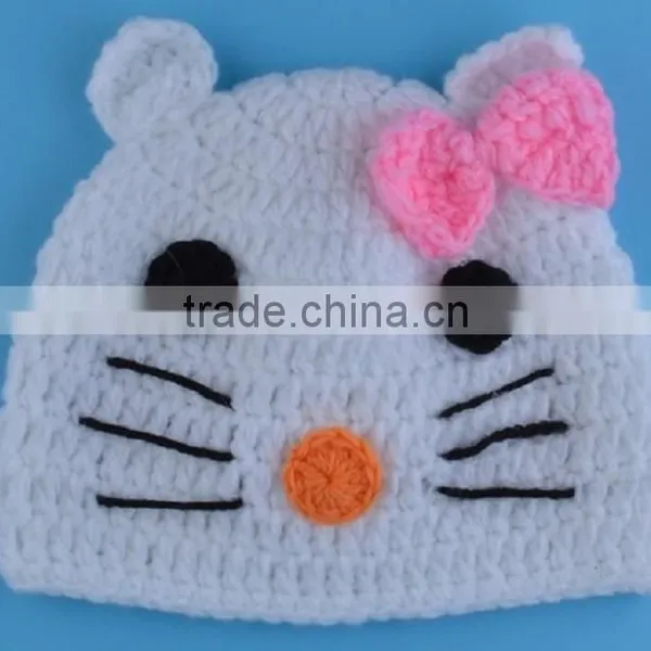 2016 Large Fashion High Quality Stars Pattern Baby Knit Hat photo-2