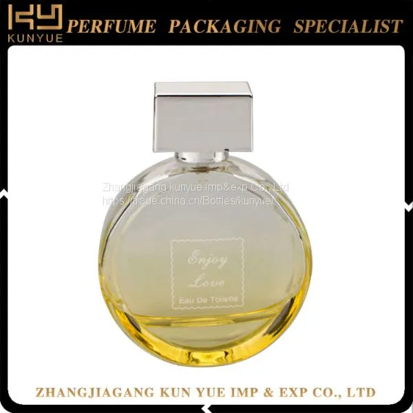 Good Quality 100ml Empty Glass Bottle,Glass Spray Perfume Bottle,Glass Bottle Cosmetic With Gold Cap