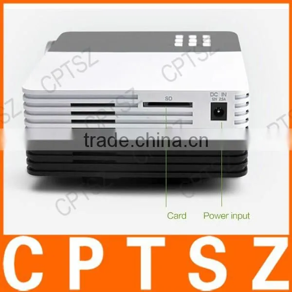 New Arrival GM-50 HD Home Theater Mini LED TV Projector Beamer SD/HDMI/VGA/AV/USB Power LCD Projector photo-2