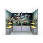 Aluminum Exhibition Booth Display Stand , 3*3m Modular Trade Show Displays