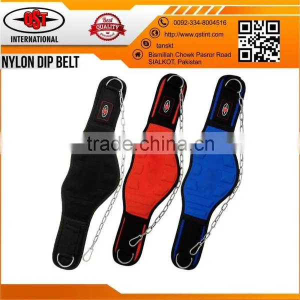Gym Weight Lifting Belt Waist Back Support Strap Gear Power Dip Training Fitness photo-3