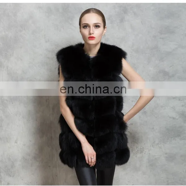 Latest Design Faux Mink Coat Fox Fur Coat Woman photo-5