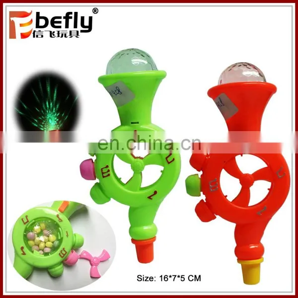 Wholesale Plastic Whistle Candy Toy With Light