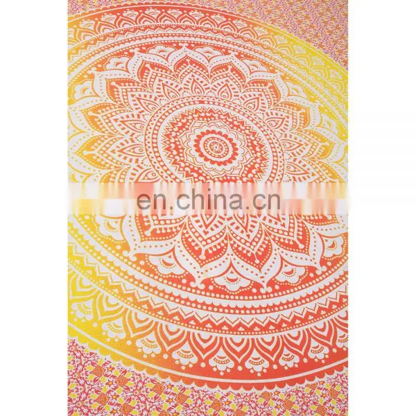 Bohemian Tapestry Indian Mandala Bedspread photo-2