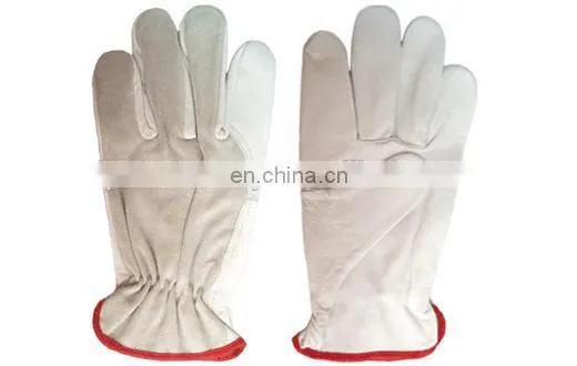 Cowhide Crust Suede Leather Gloves 707 Working Gloves Ri-WG-64-A