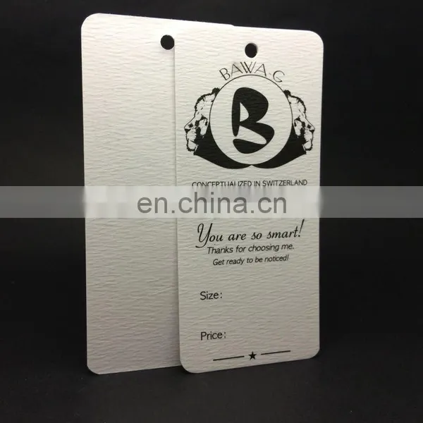 Custom Gift Crownwin Recycled Jeans Paper Hang Tag With Logo Hang Tags photo-6