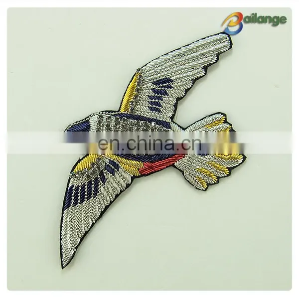 Unique Parrot Designs Metallic Embroidery Patch for Women Bags photo-3