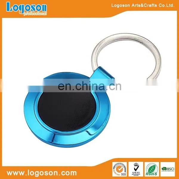 Wholesales OME&ODM Design Blank Sublimation Keychain Coin Shape Keyring photo-6