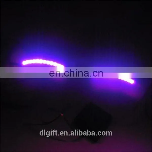 Night Event New Style Magnetic Fun Led Glowing Magic Eyelases