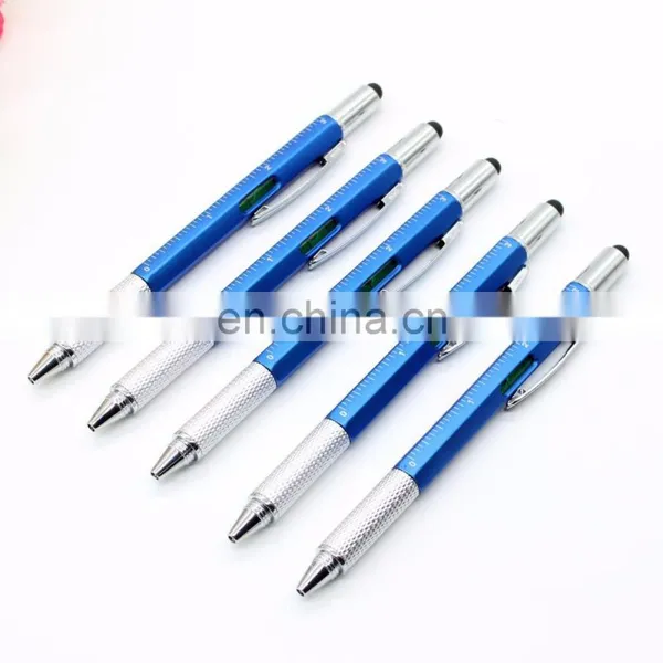 Multi Functional Promotion Novelty Fancy Creative Advertising Measure and Screwdriver Ballpoint Ball Pen With Level Vial photo-4