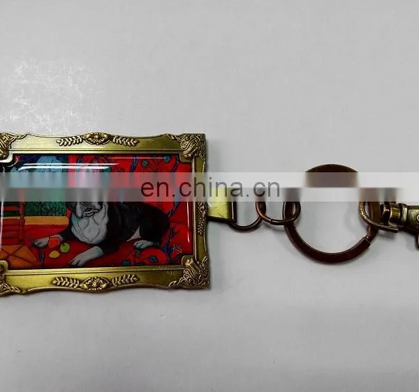 Custom Led Key Chain With Antique Elegant Framework photo-3